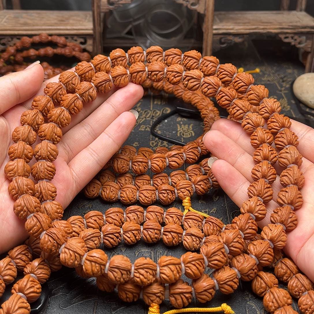 桃核吊坠金蟾薄挂