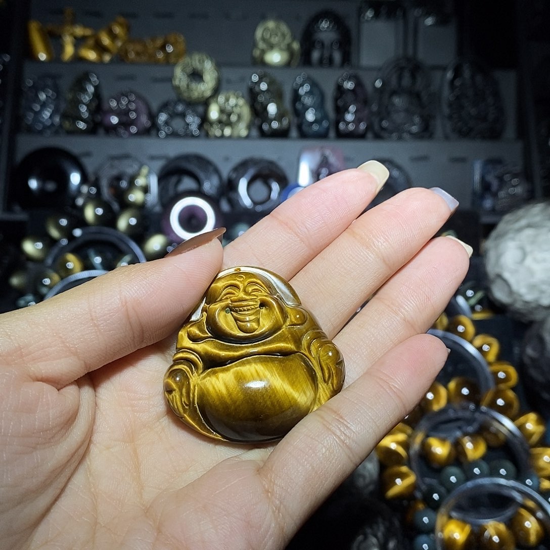 前***司黑曜岩未镶嵌手链