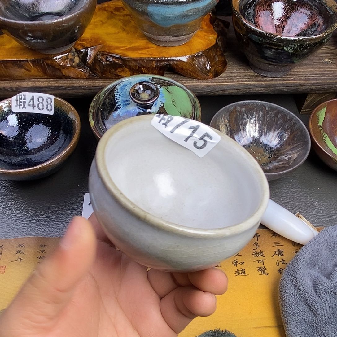 茶盏微瑕建盏主人杯子