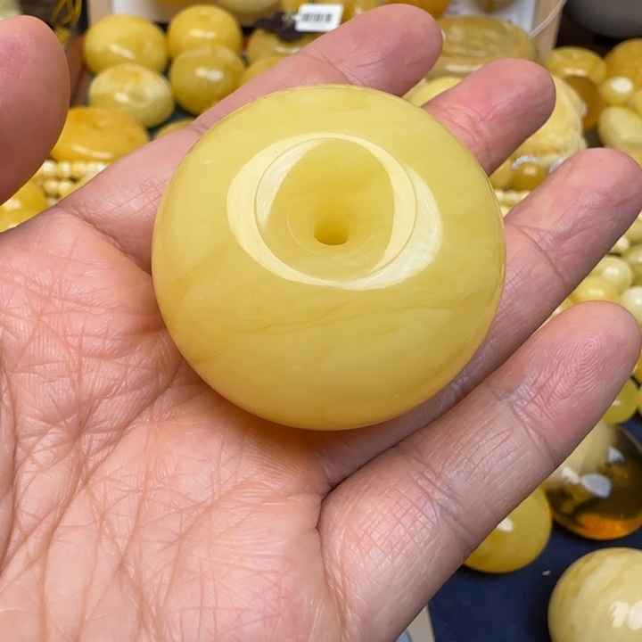 蜜蜡未镶嵌颈饰天然蜜蜡