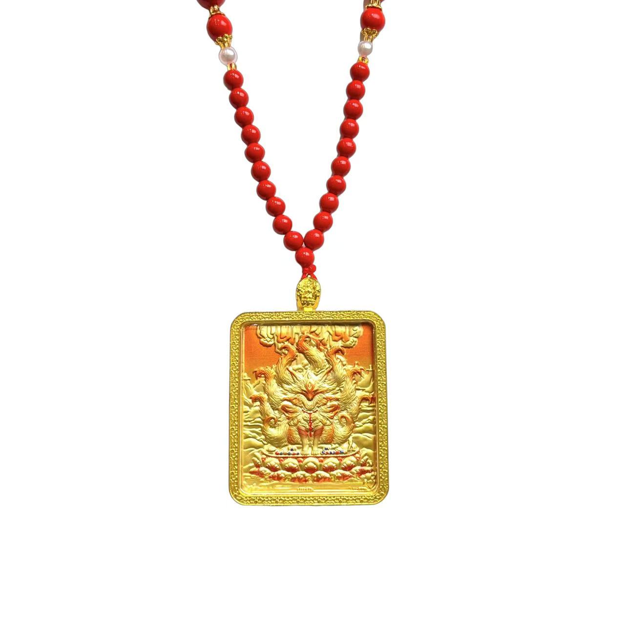 辰砂朱砂卡卡吊坠（赠绳） H05-67