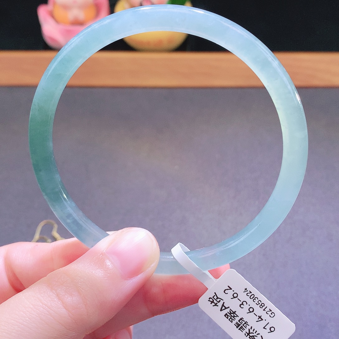 翡翠未镶嵌手镯天然翡翠