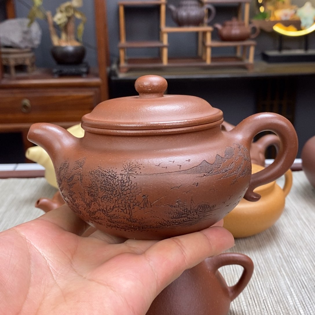 底槽青茶壶容量400毫升