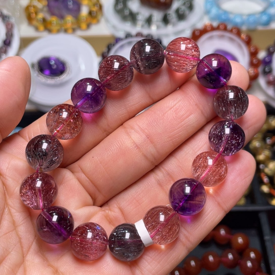 水晶手链未镶嵌超七13m