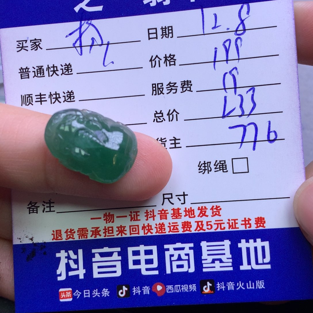 颈饰未镶嵌翡翠杨***g