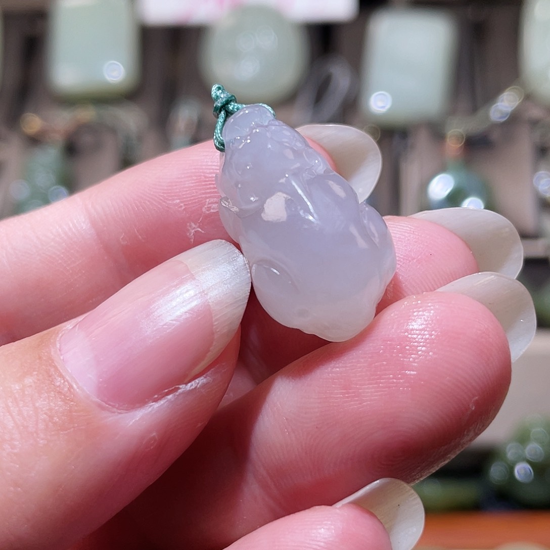 和田玉吊坠(不含链)未镶嵌嘻*