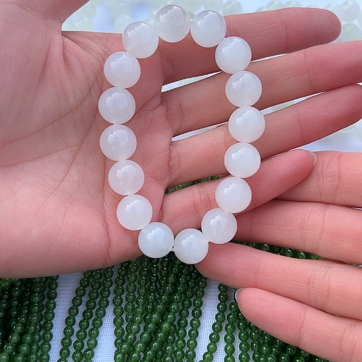 和田玉手链未镶嵌