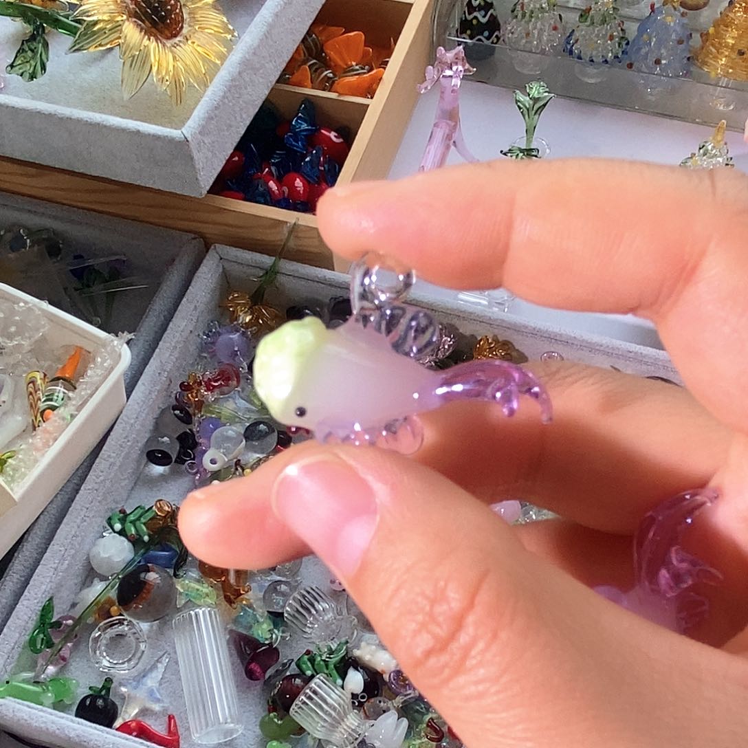 琉璃手工艺品媛***?金鱼