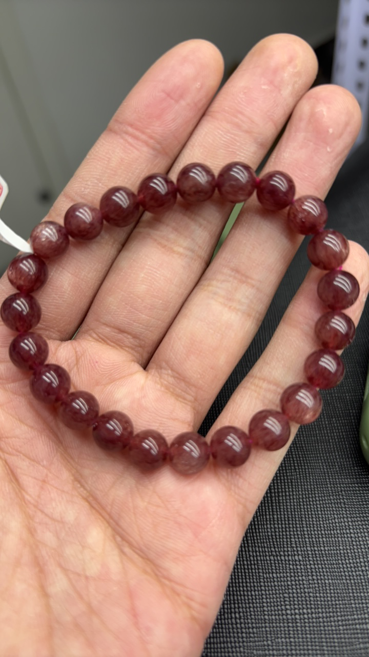 非金属珐琅手链 单圈草莓专用链接