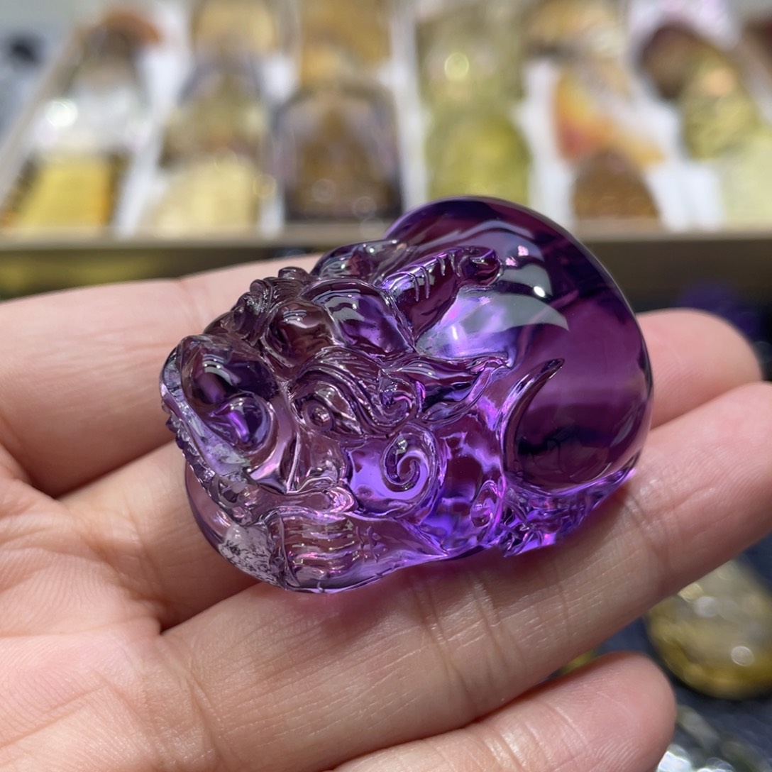 水晶颈饰未镶嵌定制