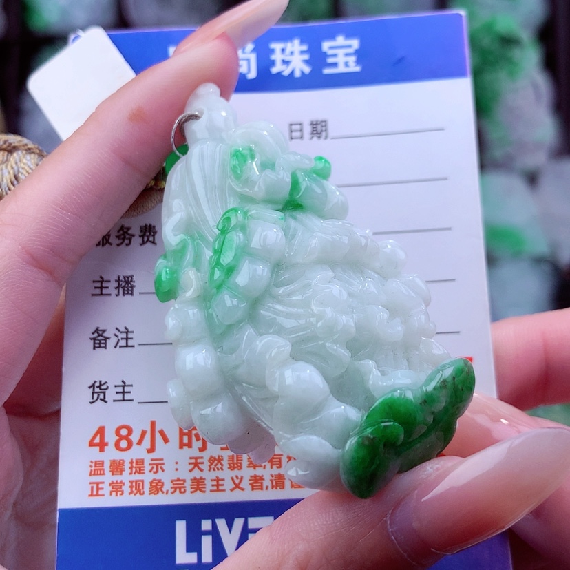【闪购商品】翡翠颈饰未镶嵌挂件