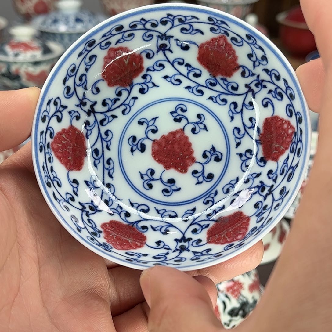 景德镇陶瓷青花釉里红