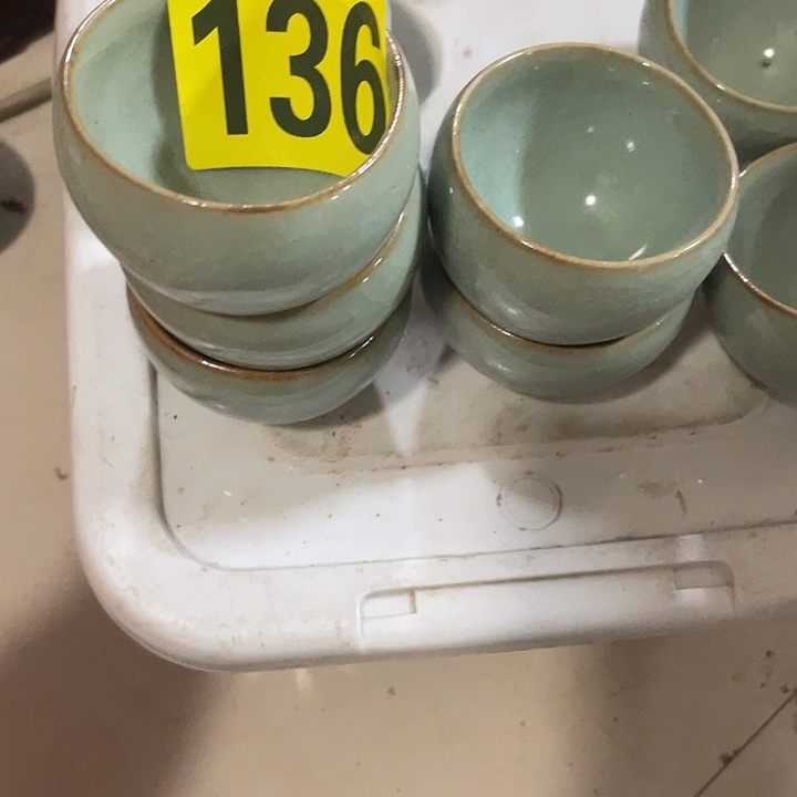 国***祥香榧木摆件8个136