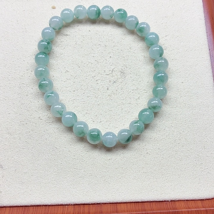 未镶嵌手链翡翠天然缅甸翡翠A货 卡6.8