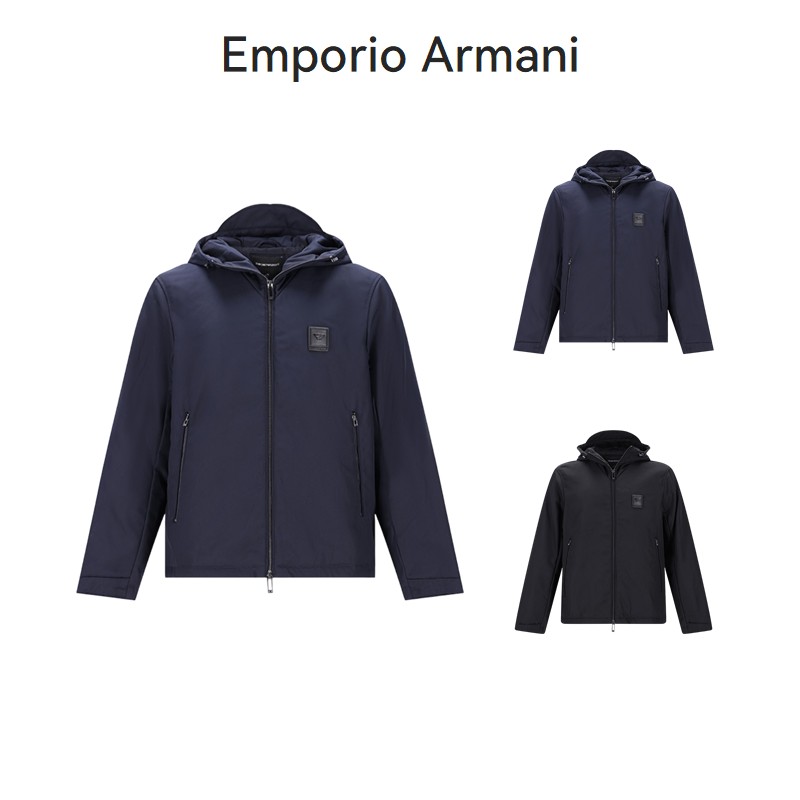 EA阿玛尼Armani 新品 男士薄款棉服夹棉夹克EM003417 AF18264