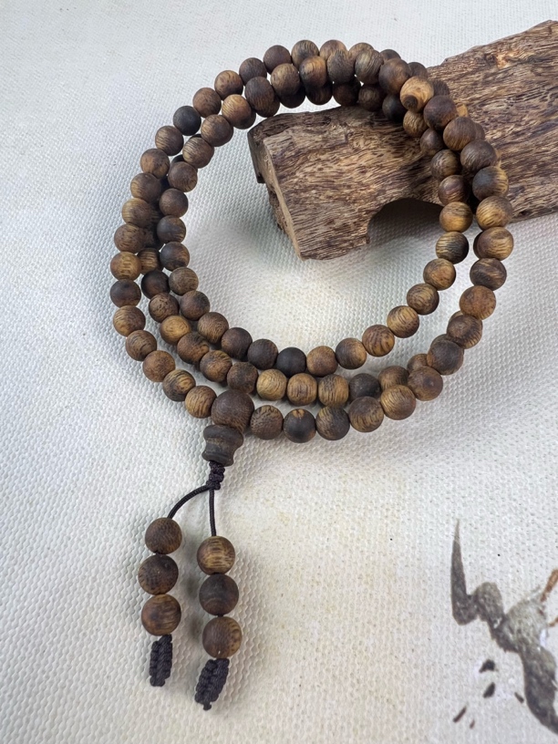 A036奇楠沉香06圆珠多圈沉浮13g多样性发一