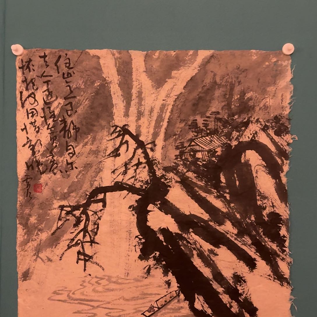 国画雷公老师作品画作