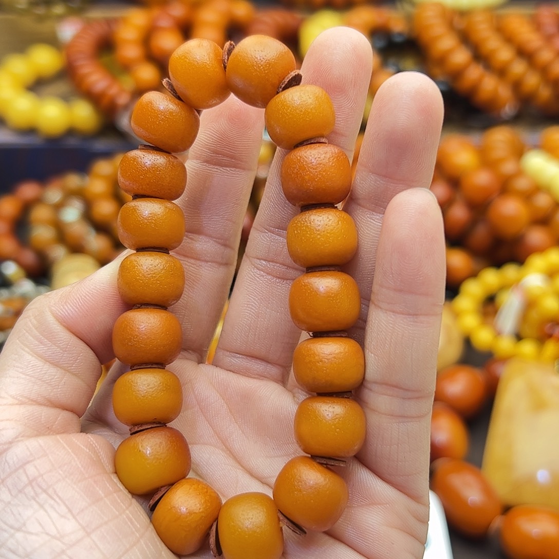 琥珀未镶嵌珠宝奇石