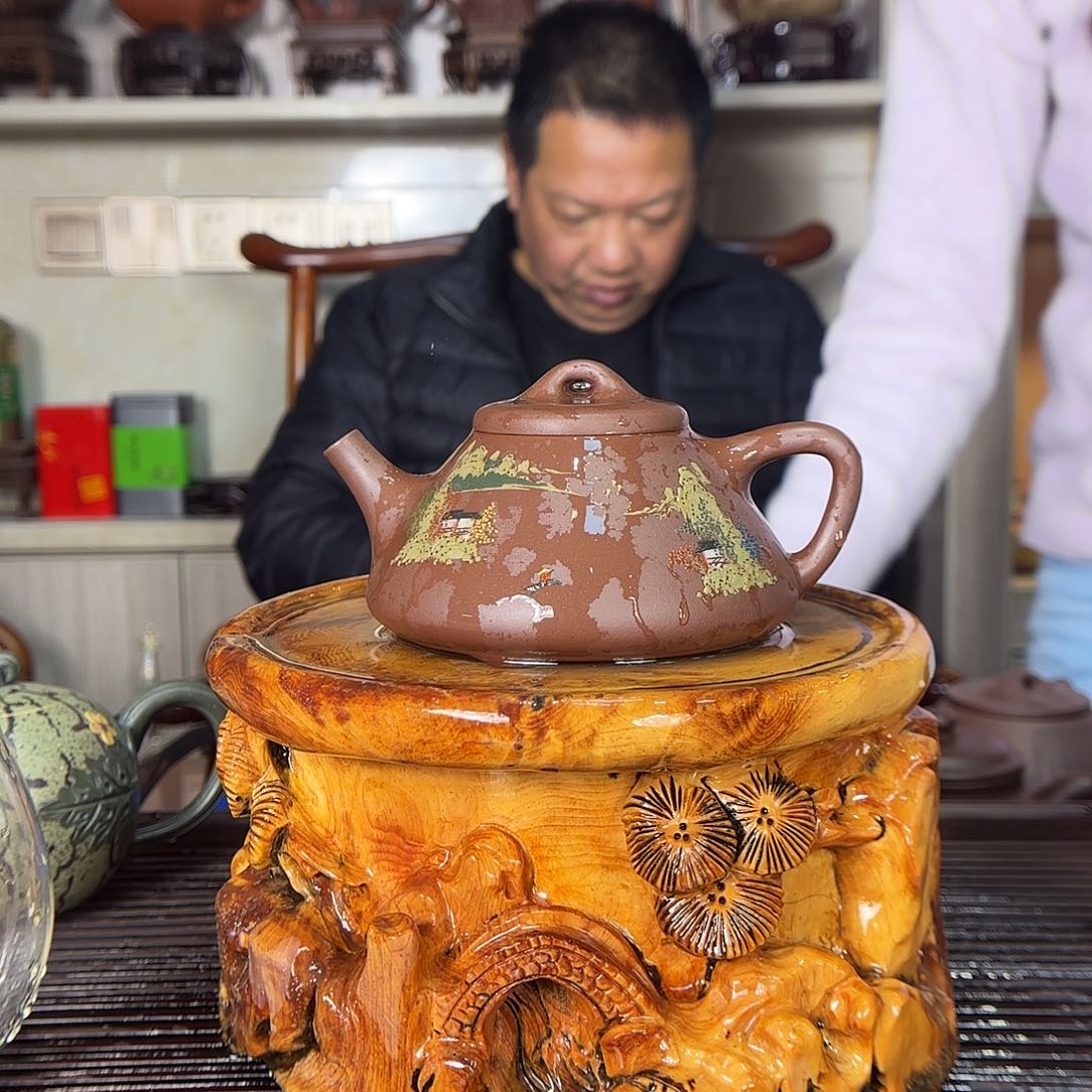 紫砂茶壶张建明老师