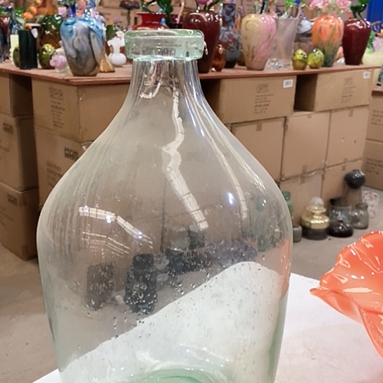 琉璃高度37厘米口4厘米细口花瓶