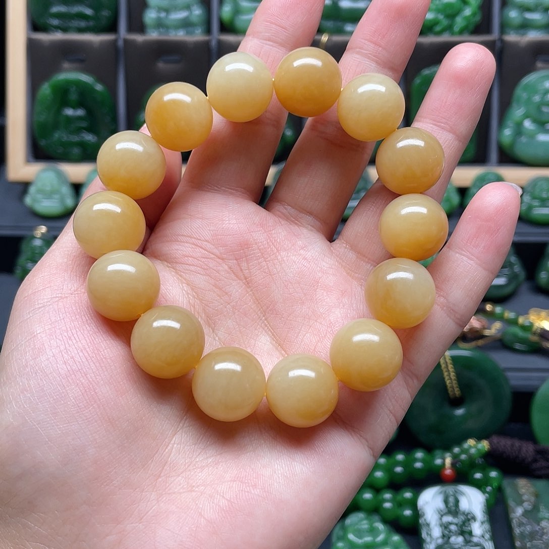 和田玉手链未镶嵌