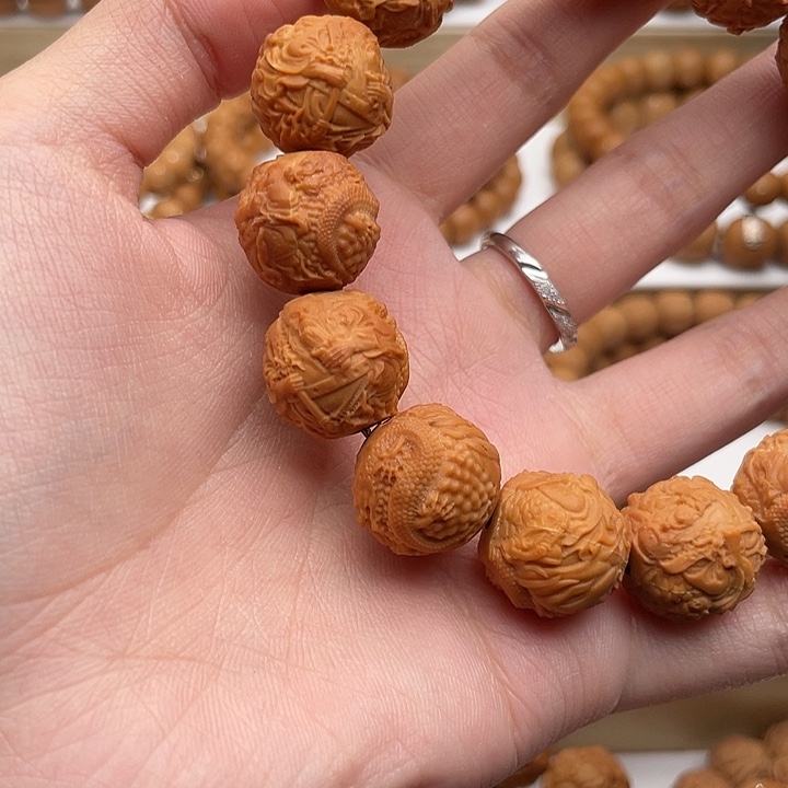 吊坠猴头核桃【龙马关公】新品福利二等微瑕款16