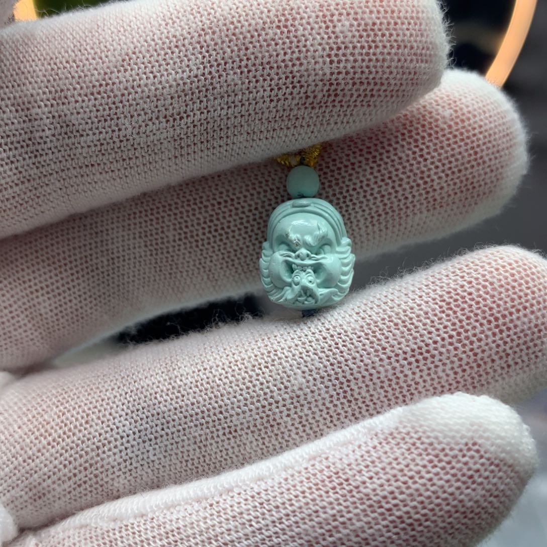 绿松石挂件未镶嵌