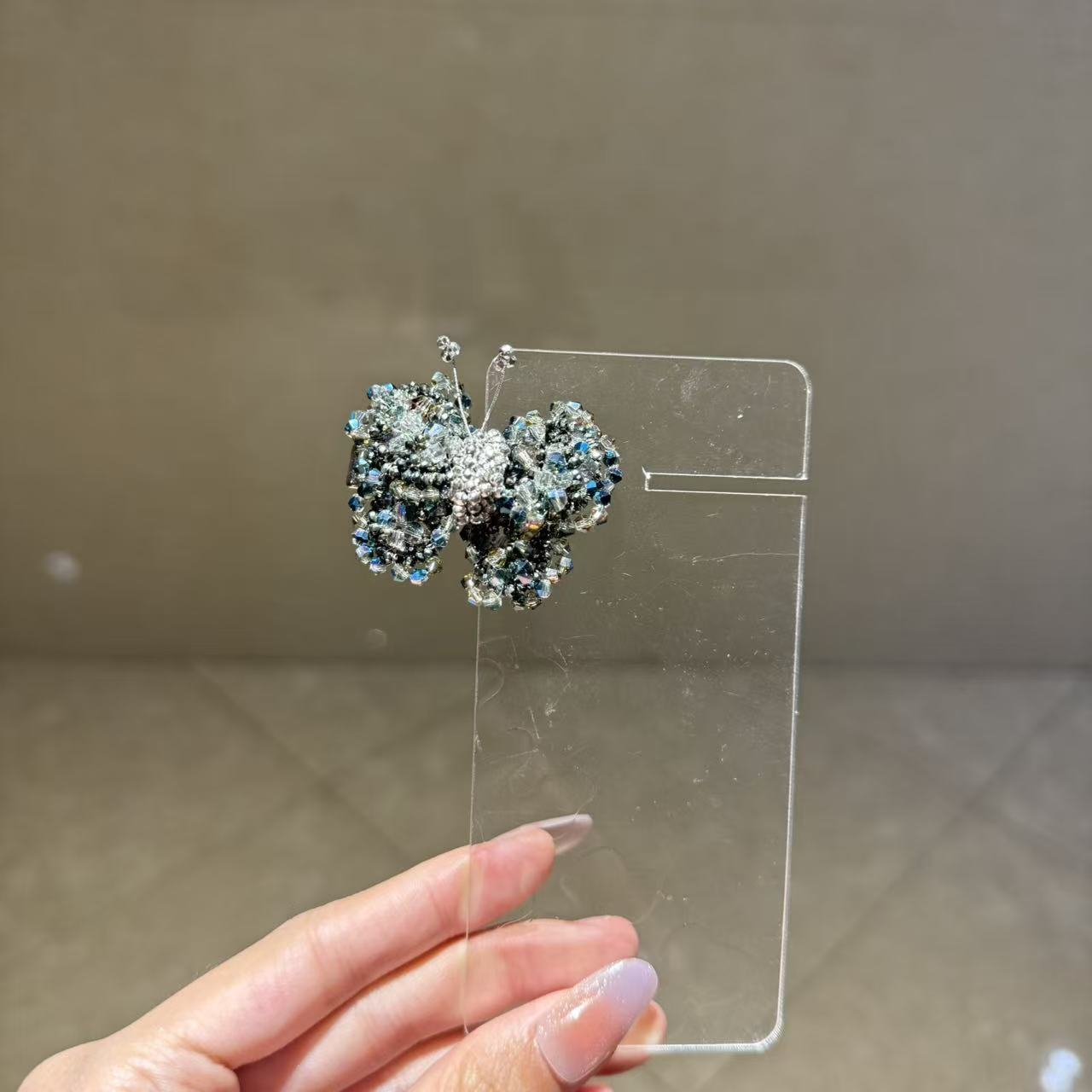 【莫奈海之星】花语系列小边夹设计气质高级感优雅款