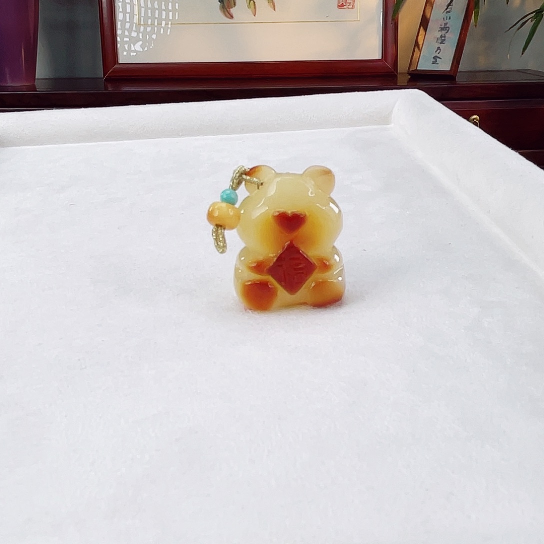 蜜蜡颈饰未镶嵌蜜蜡