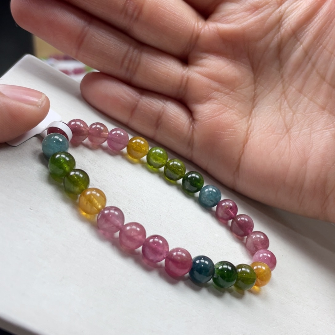 碧玺手串未镶嵌7mmmmmmmmmmmmmmmmmmmm