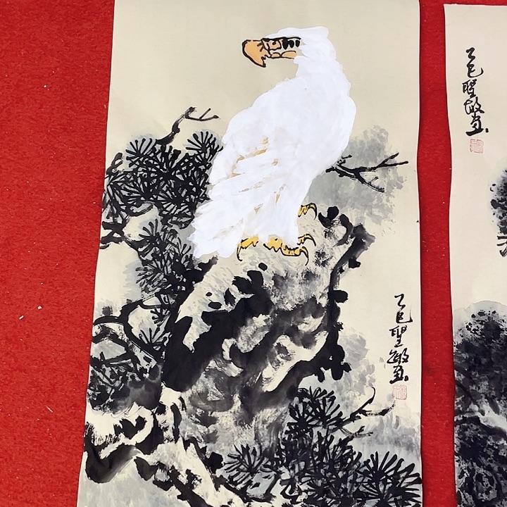 国画张圣敏先生纯手绘作品