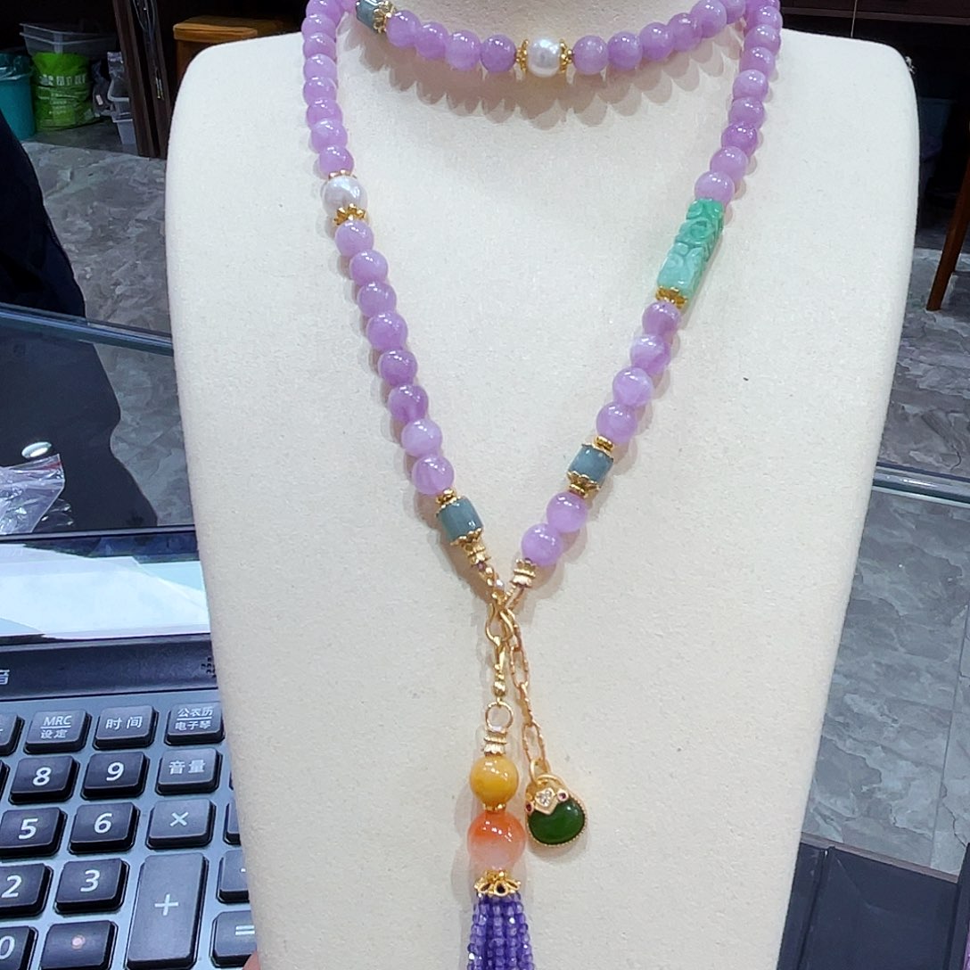 锂辉石颈饰未镶嵌颈饰