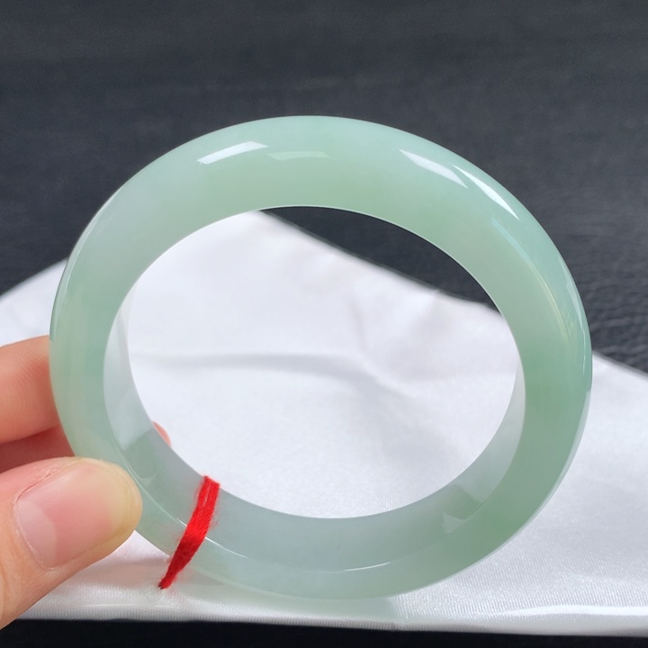 未镶嵌手镯翡翠55圈