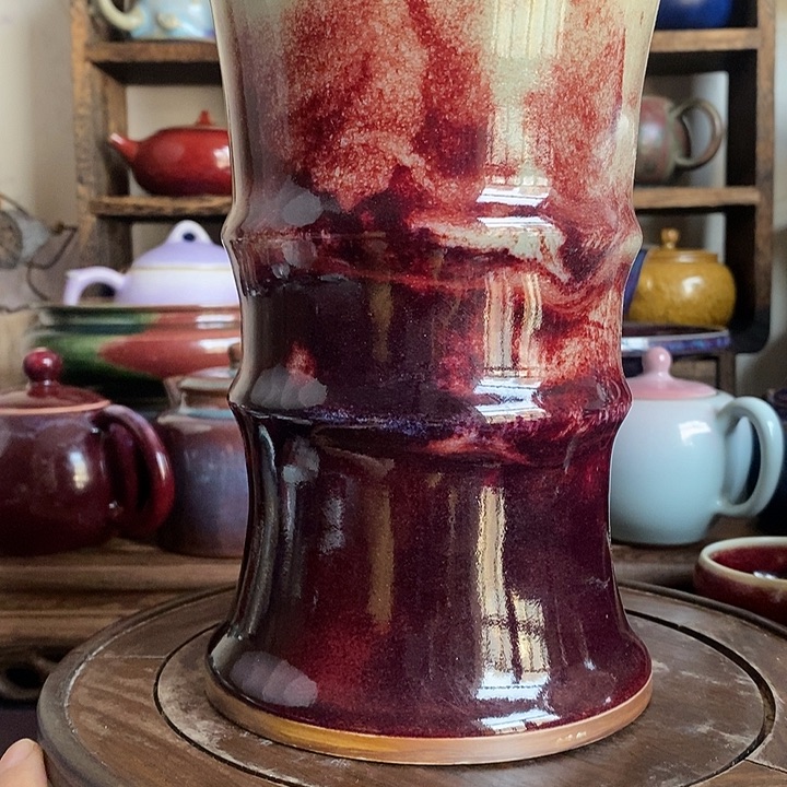 中国神后钧瓷茶具