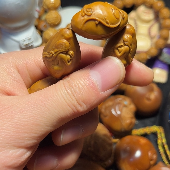 橄榄核手串/手链美背生命