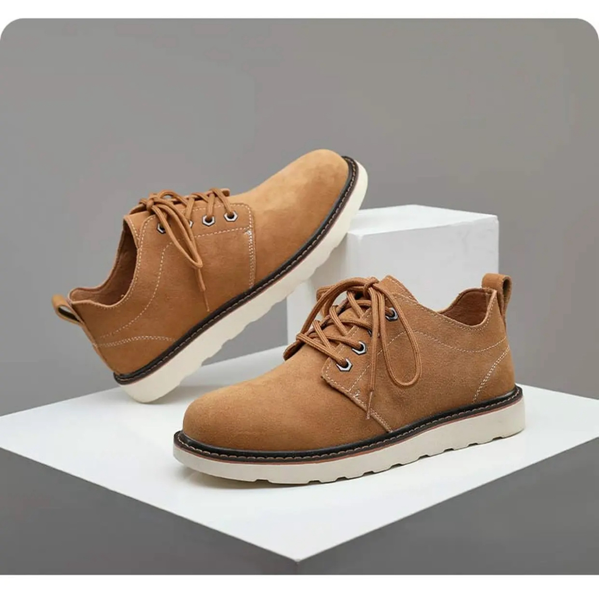 【708】秋冬新款真皮马丁靴百搭舒适工装鞋男士高帮靴男鞋