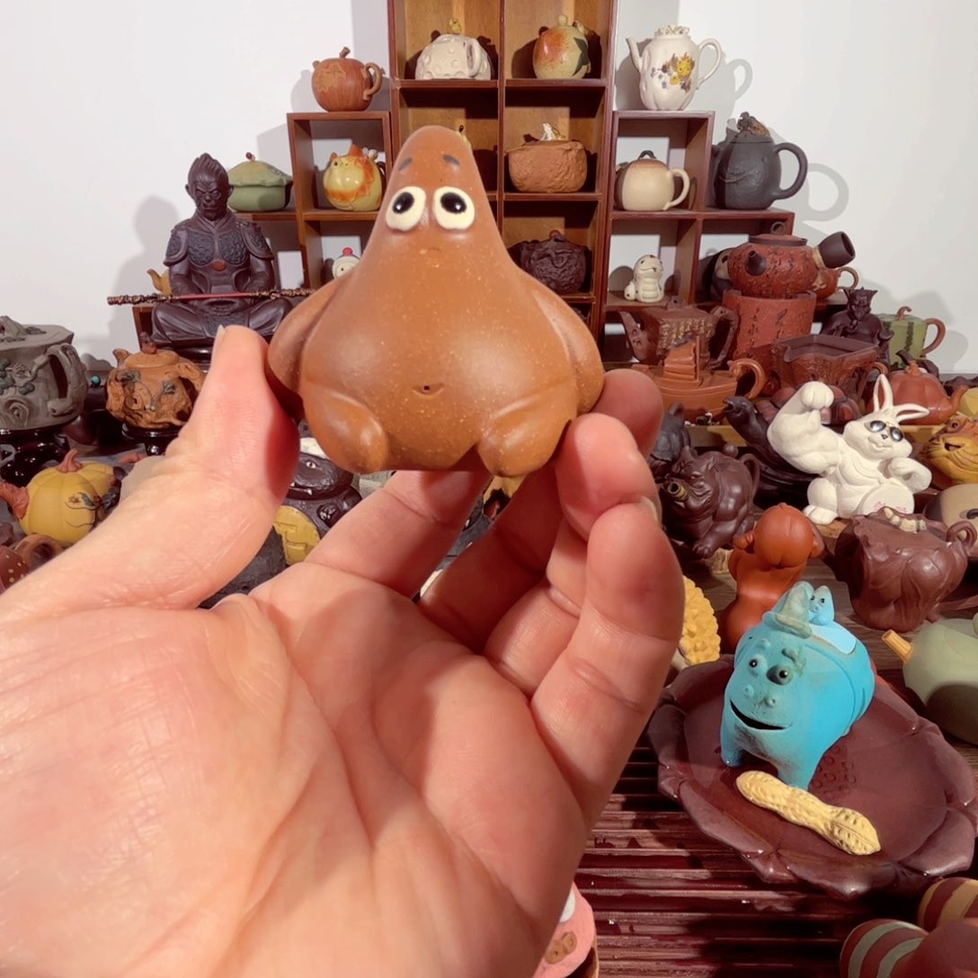 紫砂茶壶h***.纯手工制作工艺制作