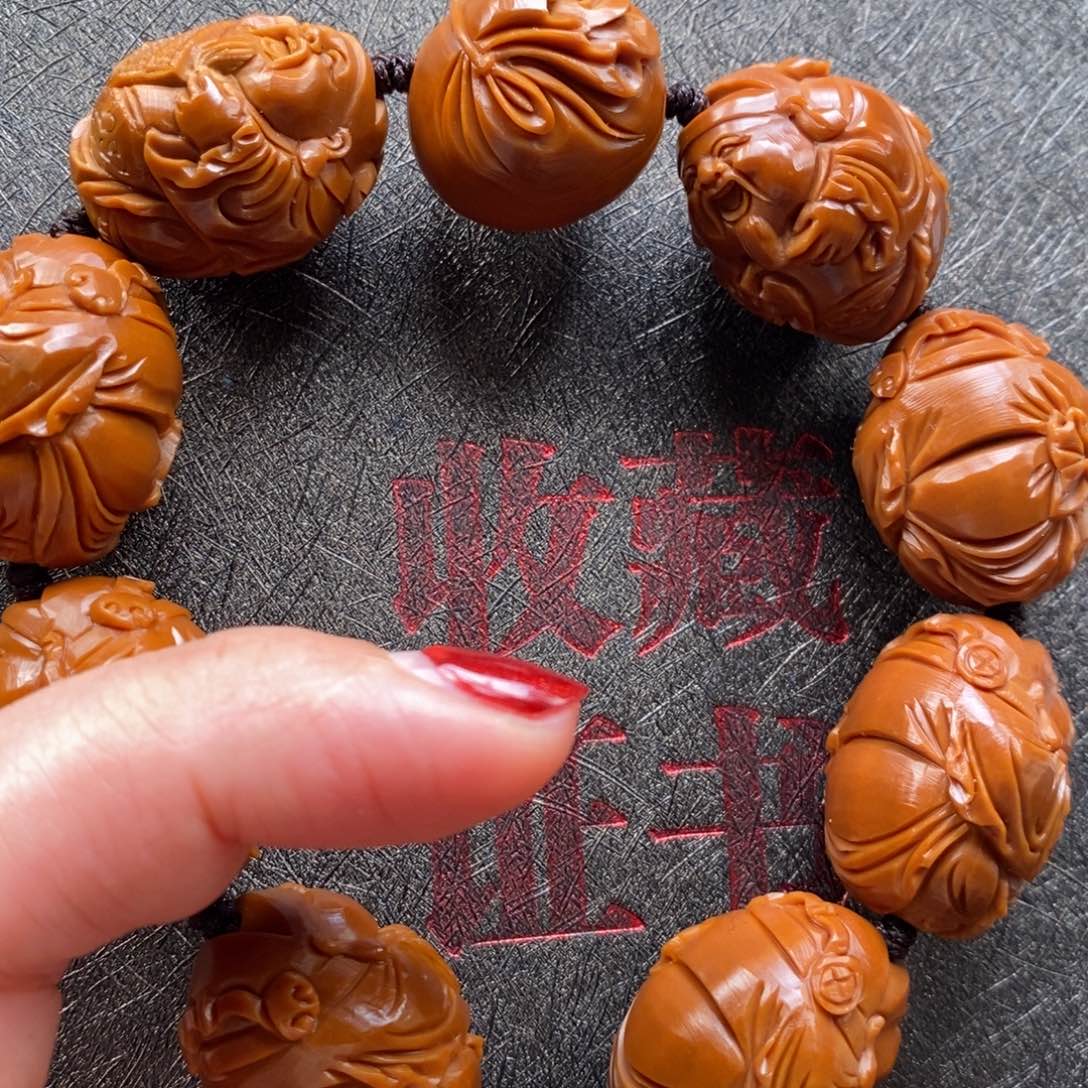 橄榄核手串/手链八方来财