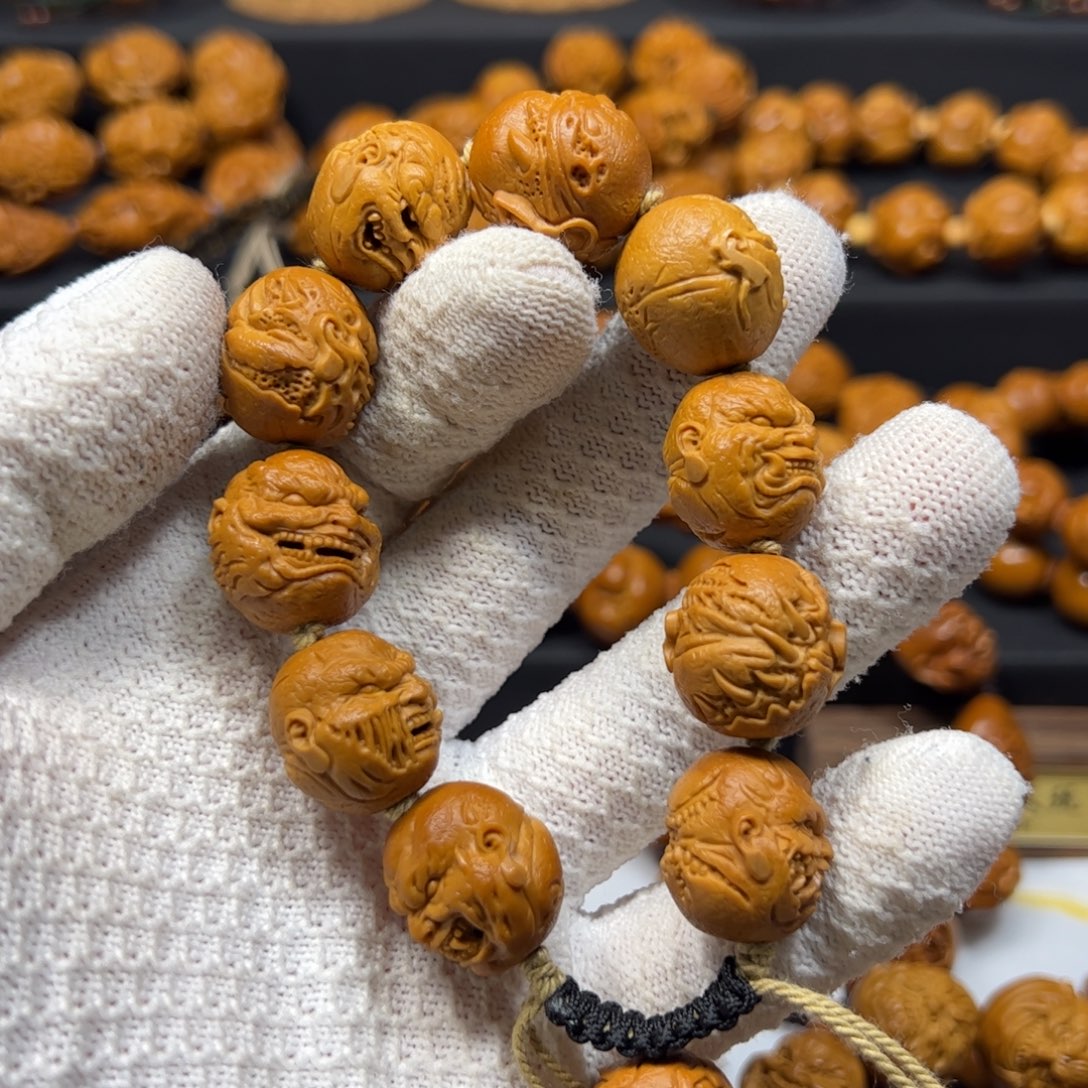 非***屬手串/手链橄榄核1.9六代恶僧