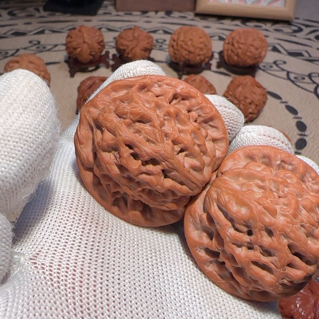 清***年文玩核桃吊坠核桃