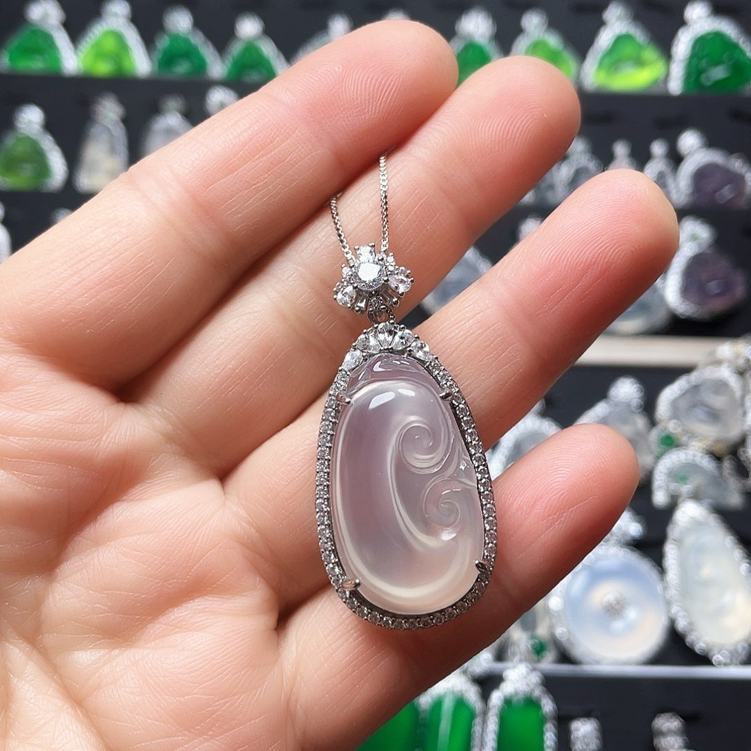 玛瑙/玉髓颈饰合金