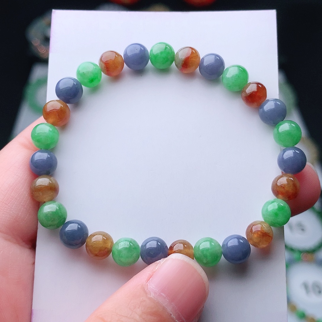 翡翠手串未镶嵌翡翠