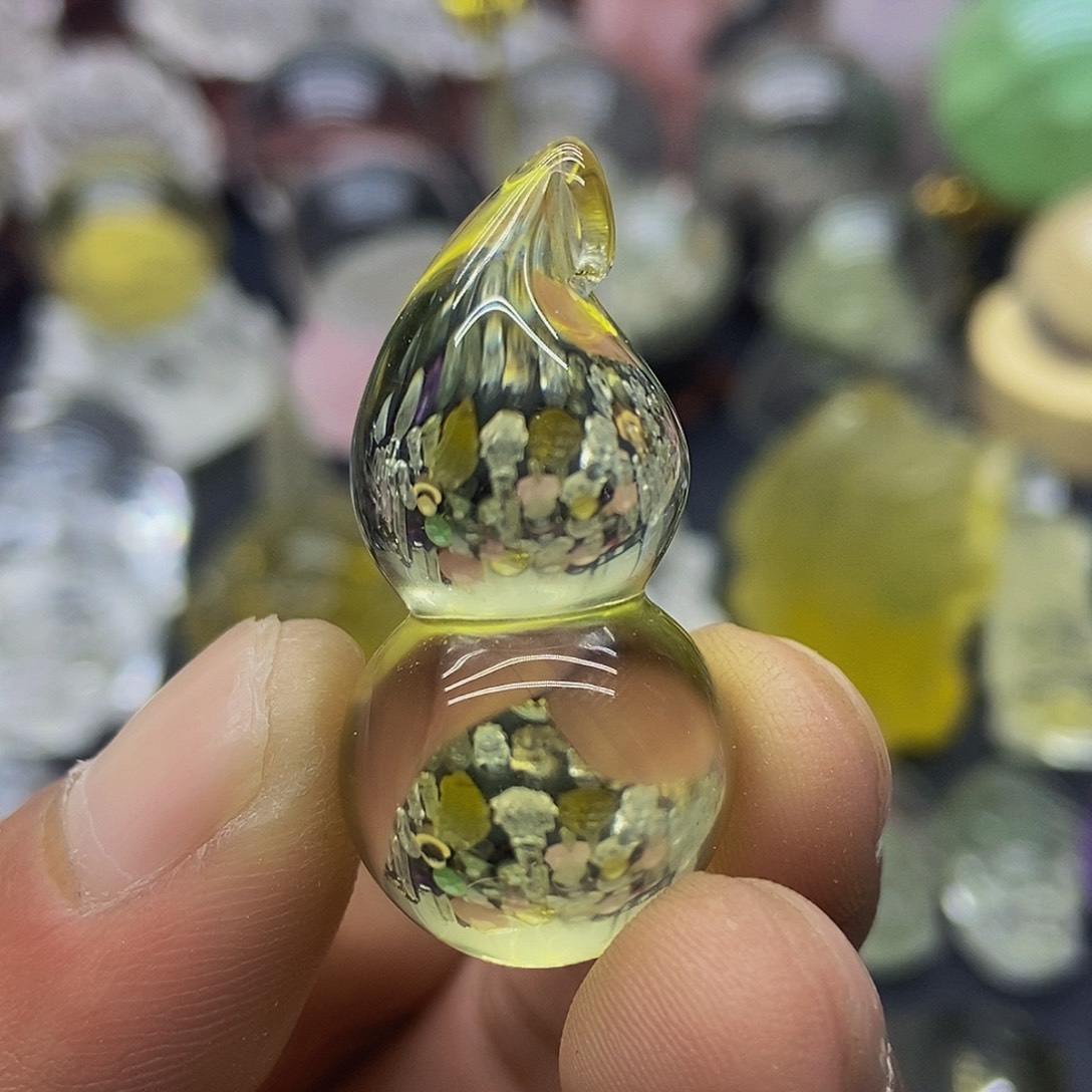 水晶摆件未镶嵌吊坠