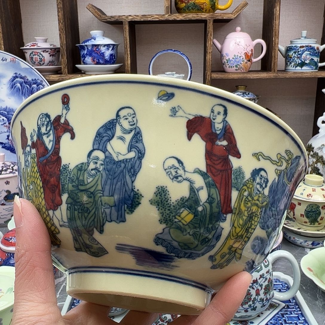 陶瓷摆件景德镇陶瓷567老厂瓷126