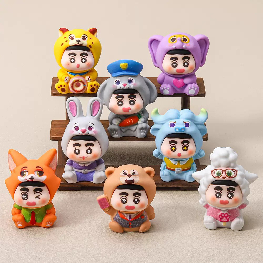 【动物城小新】可爱卡通树脂diy摆件