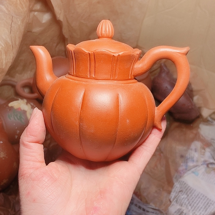 紫砂茶杯宜兴紫砂全手工制作