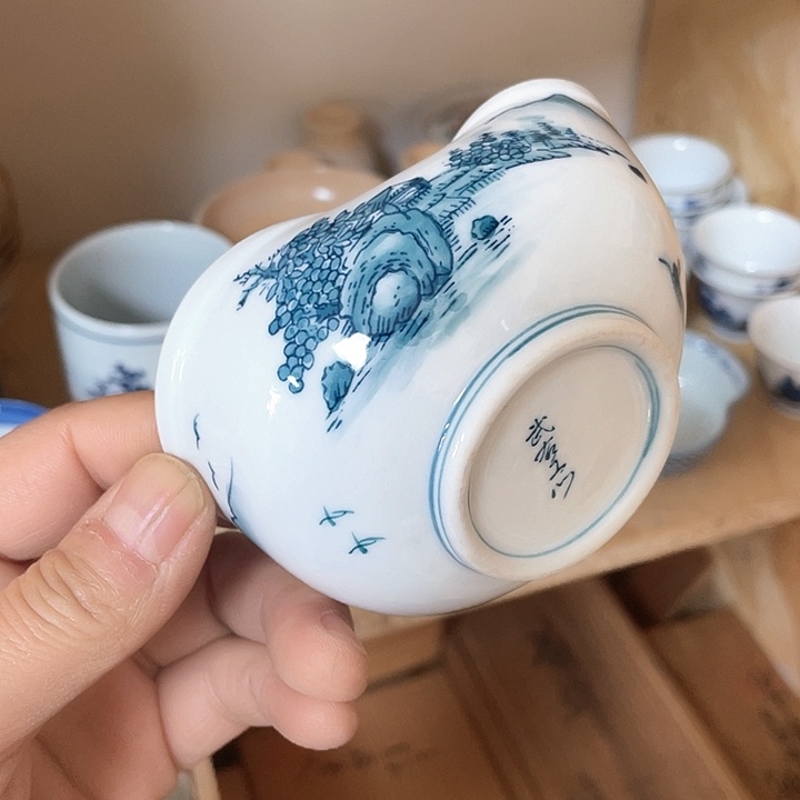 瓷片009 一人直播，看品直播间说序号