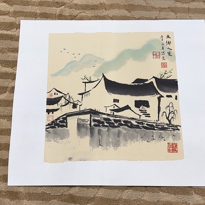 国画花鸟的翅膀和翅膀35.35