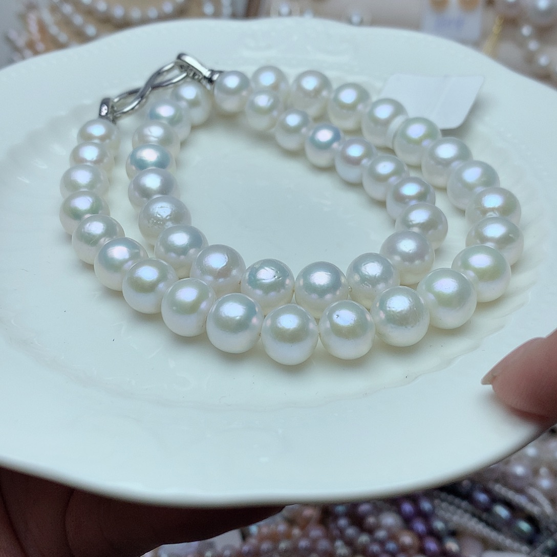 淡水珍珠10-11未镶嵌a69项链