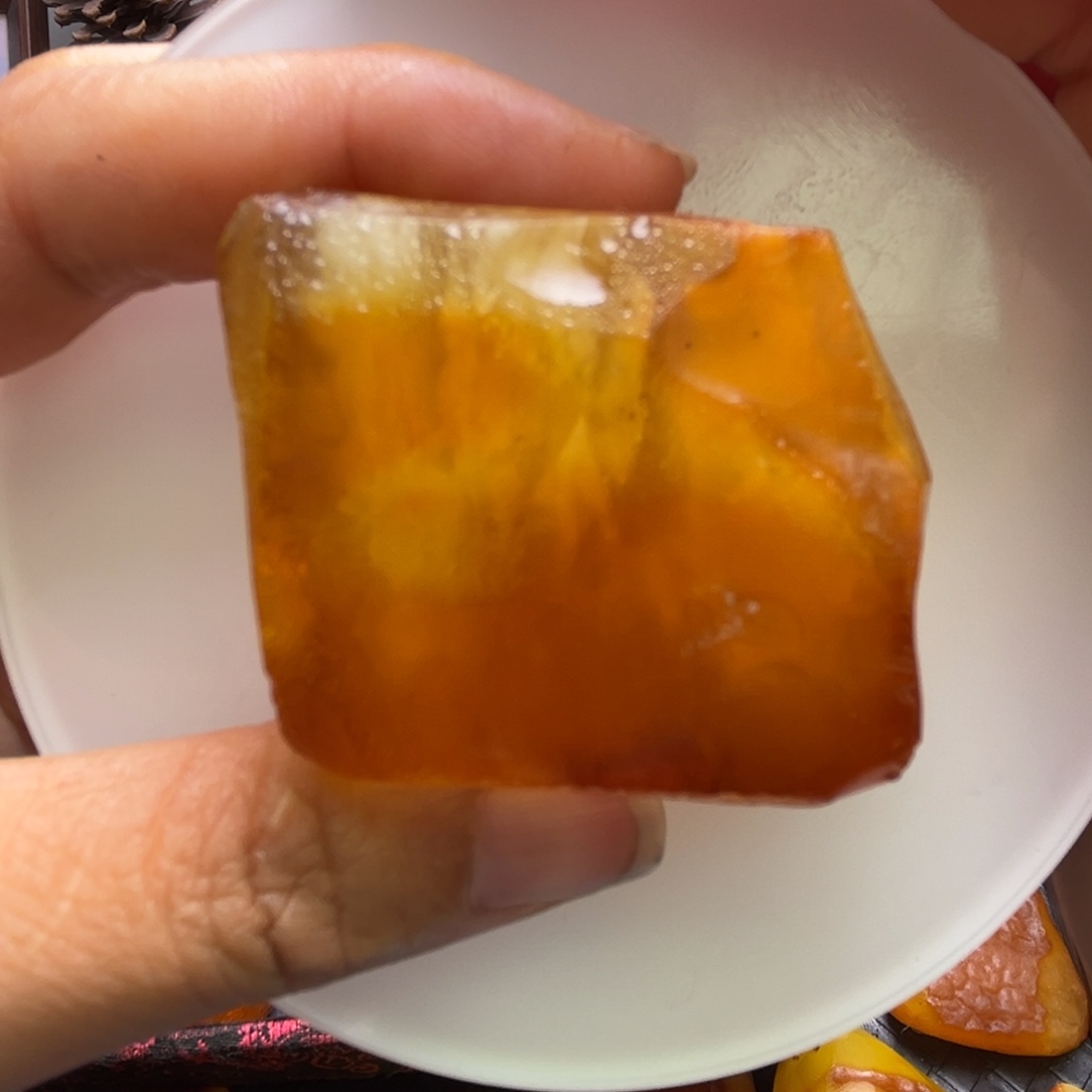 定制琥珀未镶嵌琥珀蜜蜡原石定制